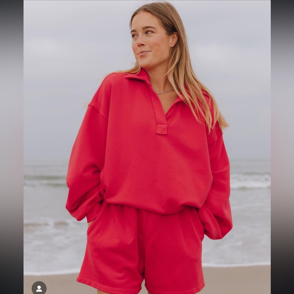 Daily Drills collared crewneck!